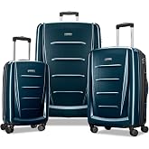 Samsonite Winfield 2 Hardside Expandable Luggage with Spinner Wheels, Teal, 3-Piece Set (20/24/28)