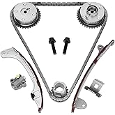 13070-0V010 Timing Chain Kit with Guide Gear Tensioner VVT Sprocket | Compatible with Toyota Camry Highlander RAV4 Sienna Avalon Venza Scion TC 2009-2014 2.5L 2.7L L4, Replace # 13506-0V010