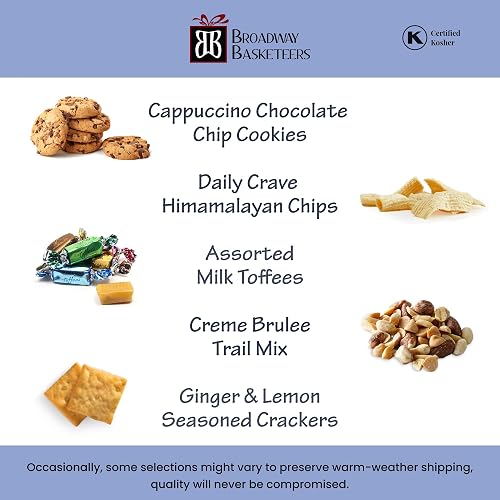 thumbnail image 2 of Broadway Basketeers Food Gift Basket Tower Snack Gifts For Women, Men, Families, College, Delivery For, Appreciation, Thank You, Birthday, Corporate, Get Well Soon Care Package - Walmart Supplies 2 of 11