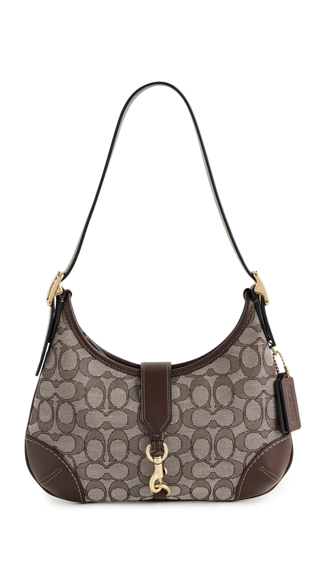 Coach The Originals Signature Textile Jacquard Hamptons Hobo