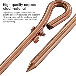MOKIKUBA Portable Ground Rod - 3ft Copper
