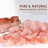 SALKING 2-in-1 Ultrasonic Diffuser Himalayan Salt Lamp 150ml White view 2