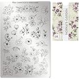 Moyra STAMPING PLATE No. 75 "NORKA'S GARDEN PREMIUM STAMPING PLATE