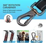 IOKHEIRA Dog Seat Belt Car Harness ISOFIX LATCH Safety Belt 50-80cm view 3