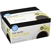 Amazon Brand - Happy Belly Zero Calorie Yellow Sucralose Sweetener Powder Packet, 1000 count (Previously Sugarly Sweet), 2.2 pound (Pack of 1)
