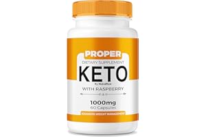NUTRARIZE Proper Keto - Proper Keto ACV Capsules, All-Natural Keto Dietary Supplement, ProperKeto Extra Strength 800MG Pills, Advanced Formula to Support Active Lifestyle, Pastillas Reviews (60 Capsules)