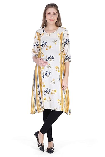 Women's Rayon A-Line Kurta