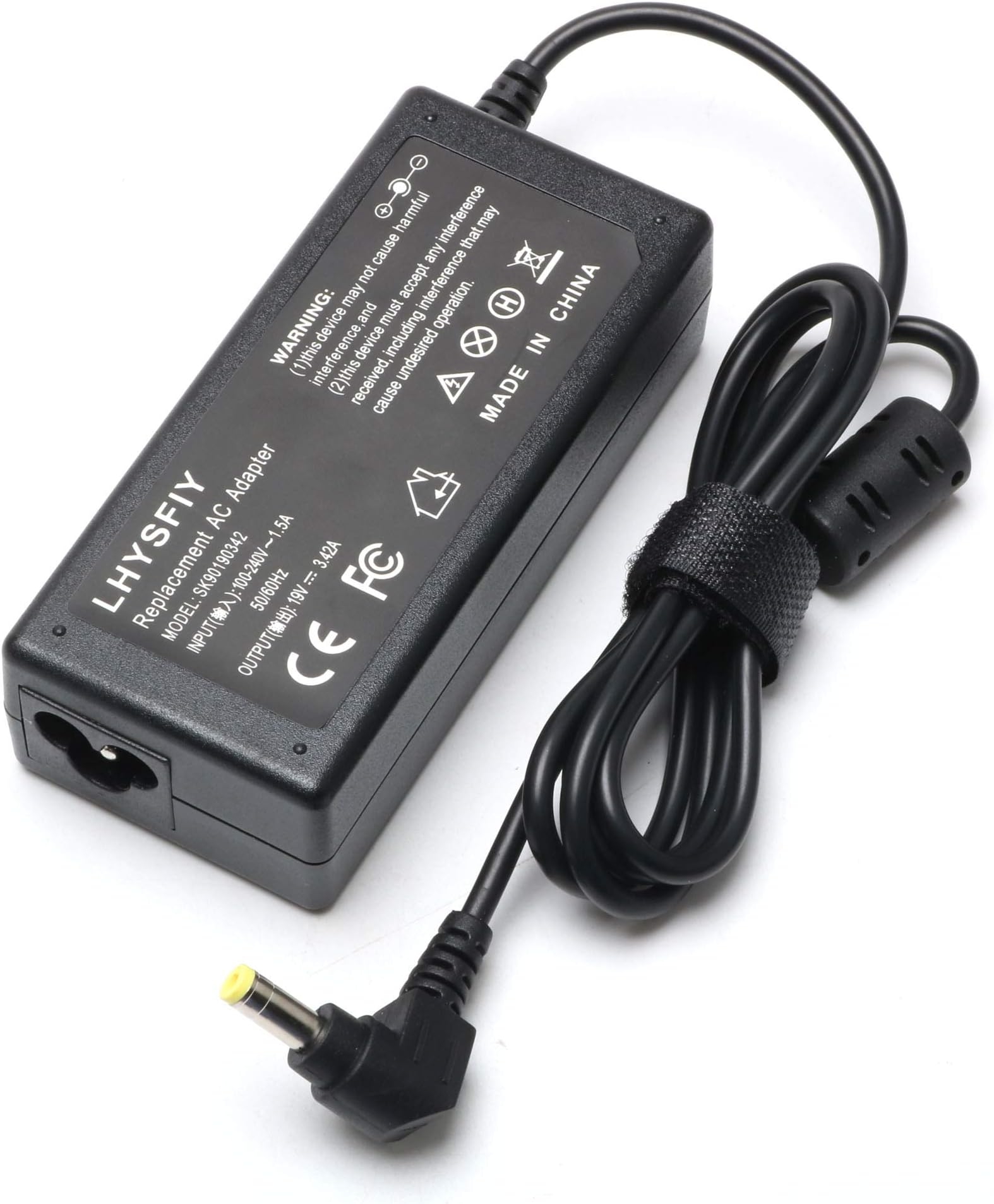 65W AC Adapter Charger for ASUS X551 X551M X551MA X551CA X551MAV X555L X555LA X550 X550L X550LA X550ZA X550C X550ZA X551M X550L X551 X555L F555L Power Supply Cord