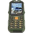 Unlocked Senior Cell Phone, Big Button Dual SIM Senior Phone, Easy to Use Mobile Phone with Large Capacity Battery, Flashlight, SOS Key, Voice Recorder, Calendar, Alarm Clock, Calculator, Green