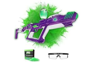 Gel Blaster Starfire XL - Glow-in-The-Dark Supersized Toy Gel Blasters with Water Based Beads - Semi, Full-Auto, Triple Burst Modes & Adjustable FPS - Outdoor Games & Toys - Ages 14+