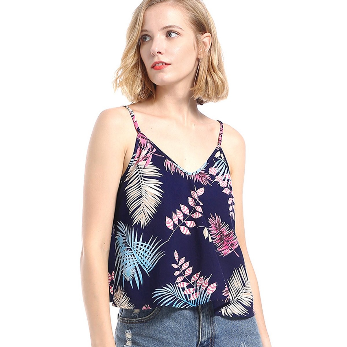 cute floral tank tops