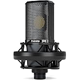 MAONO XLR Condenser Microphone with 34mm Large Diaphragm, Professional Cardioid Studio Mic for Podcasting, Recording, Streaming, Vocals, Voice Over, Music, ASMR(PM500)