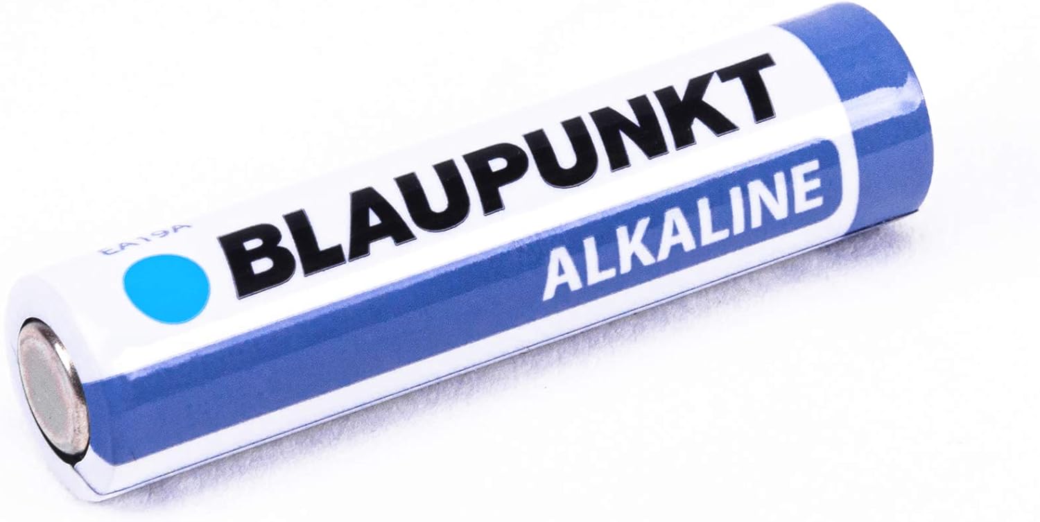 [Pack of 24] Blaupunkt Combo AA and AAA Performance Alkaline 1.5 Volt Batteries | Long Lasting All-Purpose High Capacity Battery for Household and Business Use: Home Audio & Theater