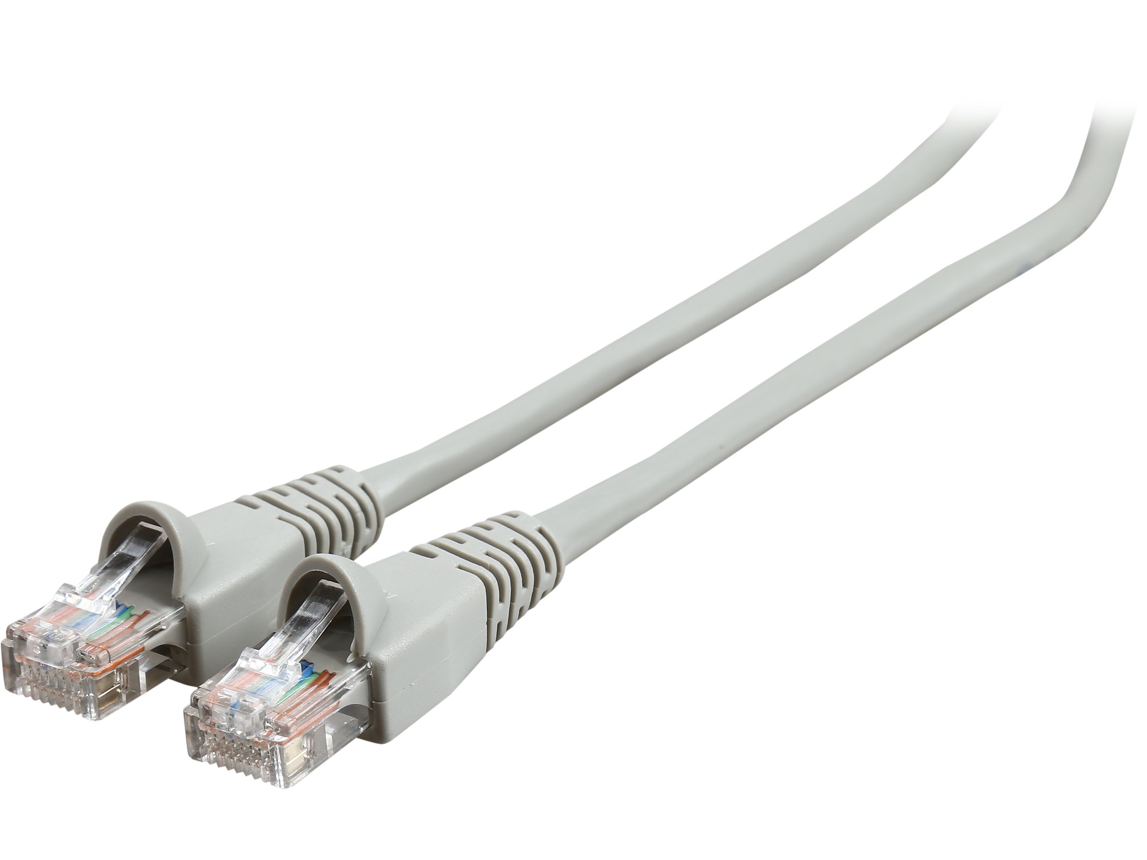 Rosewill 5" Cat 5E Gray 24AWG, Copper 350MHZ UTP Ethernet Patch Cord RJ45 Cable UL Listed (RCAT5E-5GY)