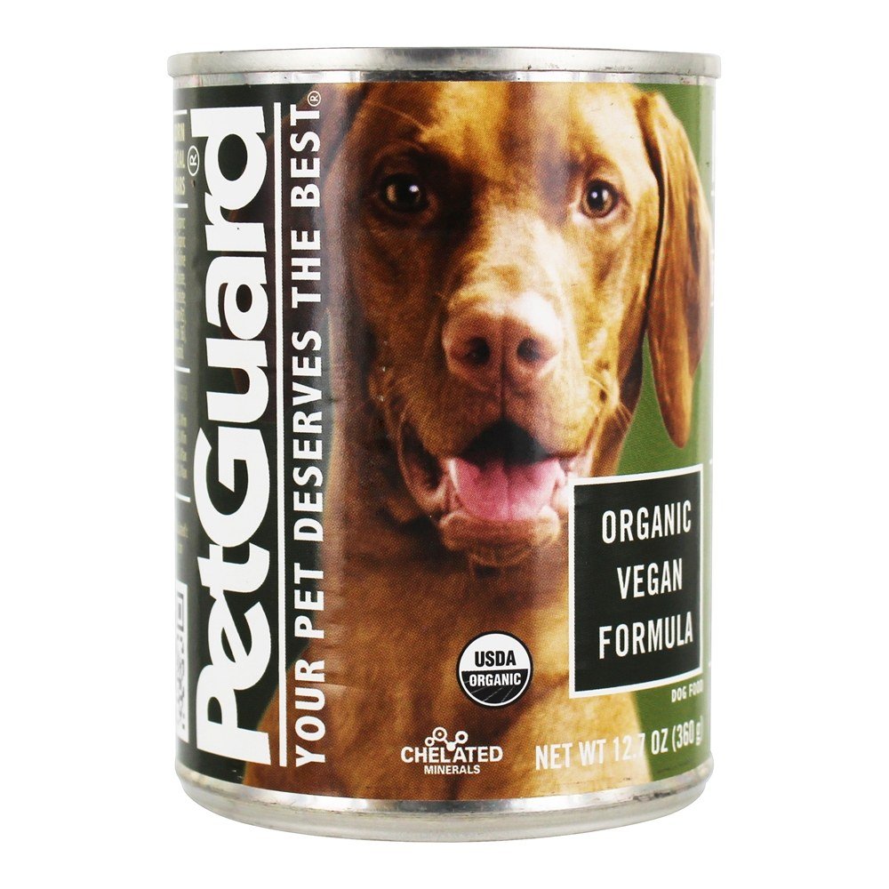 PetGuard Organic Vegetarian Vegan Entree Canned Food for Dogs Amazon