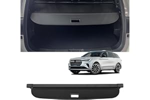 AUXKO Retractable Cargo Cover for Lincoln Nautilus 2026 2025, Trunk Cargo Cover Luggage Security Shade Cover for 2026-2024 Lincoln Nautilus Shielding Anti-Peeping Luggage Privacy Screen, Carbon Fiber