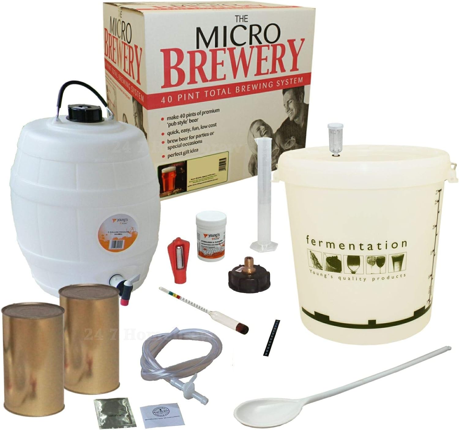 Youngs Micro Brewery Complete Beer Making Kit Woodfordes Pale Ale