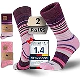 Juclise Alpaca Wool Heavyweight Crew Socks for Winter Hiking Boot Casual Socks Cold Weather Thermal Warm Thick Breathable