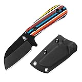 Kizer Deckhand Fixed Blade Knife with Sheath, D2