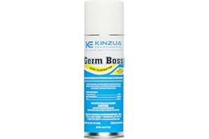 Kinzua Environmental Germ Boss Strong Odor Eliminator, Fast-Acting Cleaning & Deodorizing Fogger, Mold Bomb Fogger for Smell Control with Fresh Scent, Covers Up to 1,000 cu ft, 6 oz