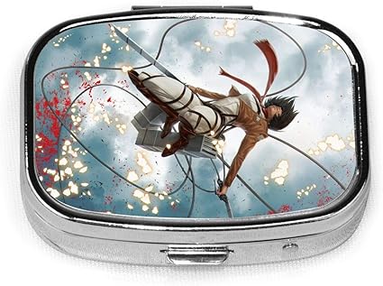 Amazon Co Jp Qrwlkj 進撃の巨人 ピルケース 薬ケース 防水ピルケース 収納オーガナイザー コンテナ 軽量 持ち運び可能 密封性 ホーム キッチン