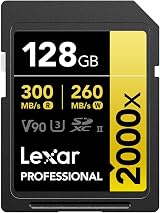 Lexar Professional 2000x 128GB SDXC UHS-II Card LSD2000128G-BNNAG