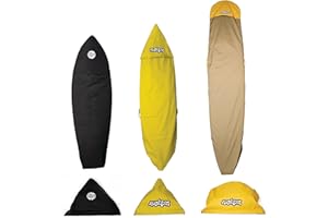 MUSHROOM SURF CO. Mushroom Surf: Portable Recycled Surfboard Cover & Sock – Choose Your Bag Color and Size.