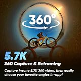 Insta360 X3 Starter Bundle 360° Action Camera 5.7K 72MP Dual 1/2" Sensors view 3