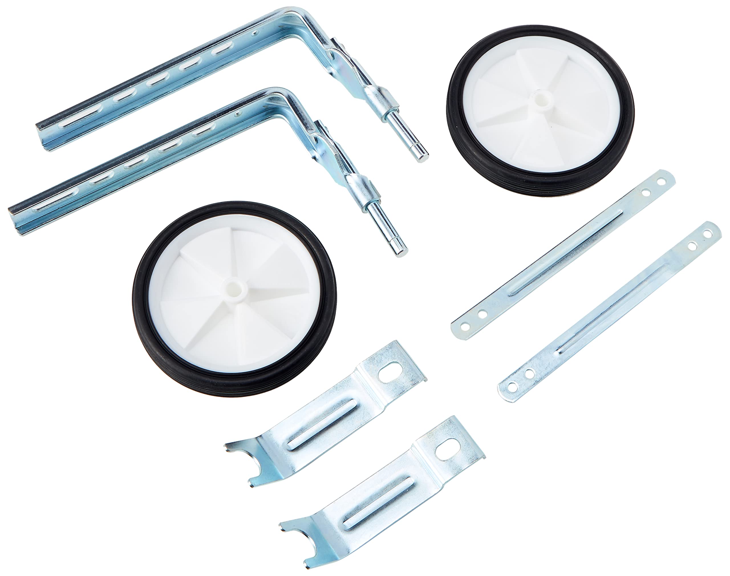 Raleigh - RWM494 - Universal Fit Stabiliser Set for Children's Bicycles with 12-20 Inch Wheels in Silver