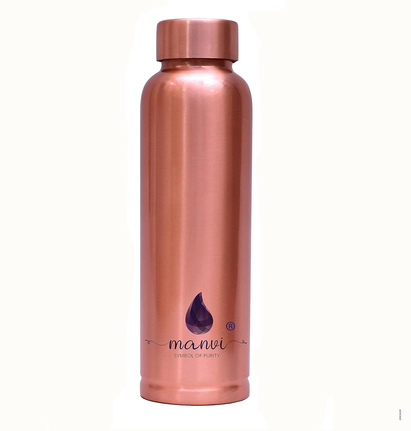 MANVI Ayurvedic Health Benefits Copper Water Bottle for Yoga, Gym