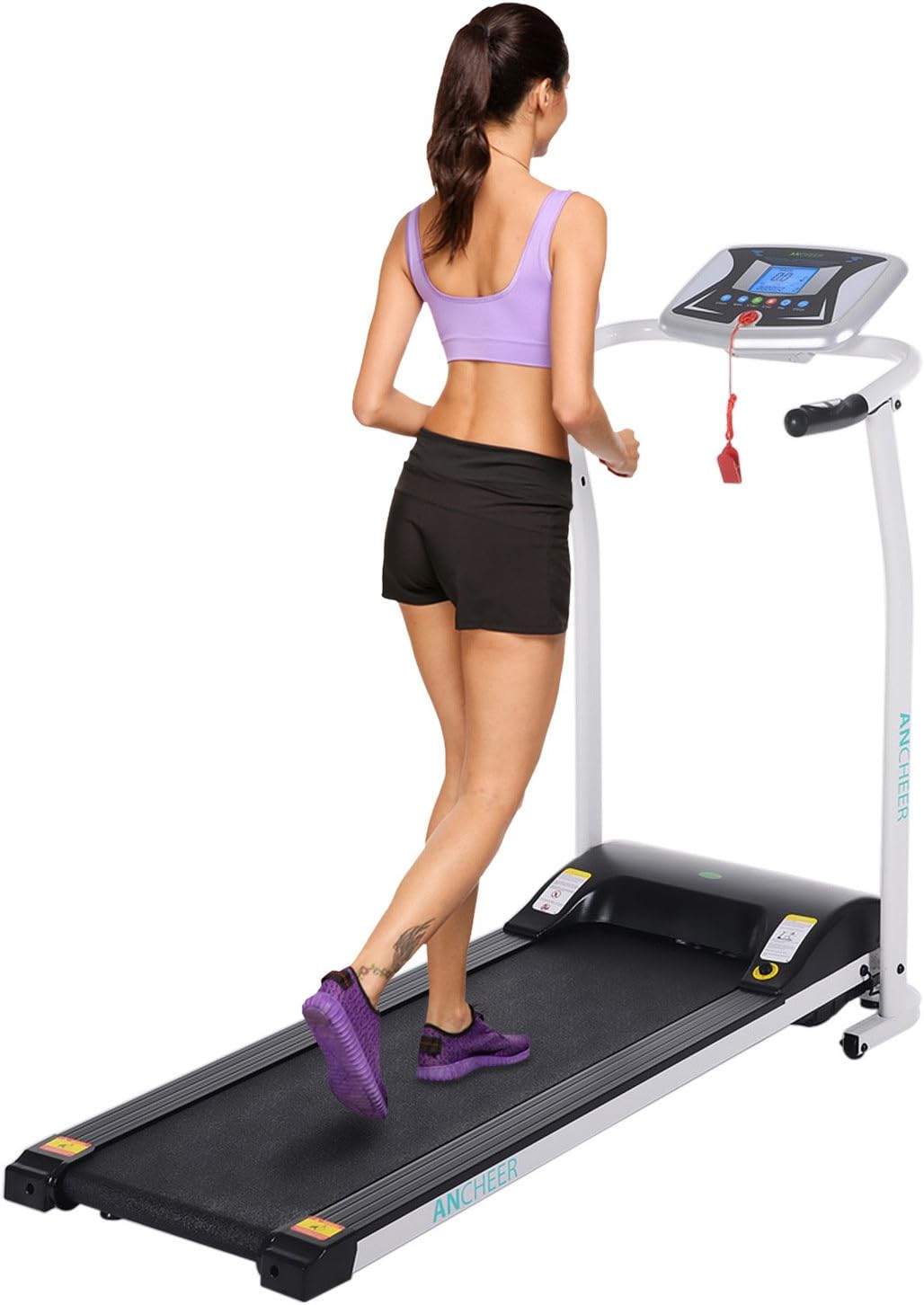 Yiilove Folding Treadmill Electric Motorized Power Fitness Running Machine for Home & Gym(US Stock)