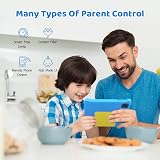 Ainmel Kids Tablet 7 Inch Android 13 5GB RAM 32GB ROM 128GB Expand Parental Blue view 4