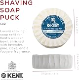 Kent SB2 Luxury Shaving Soap Refill 120g for Sensitive Skin view 2