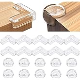 20 Pack Corner Protector Baby, Table Corner Protectors for Baby Guards Clear for Furniture Corner Protectors Proof Covers Bab