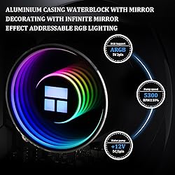 Thermalright Frozen Notte 360 Black ARGB V2 Water
