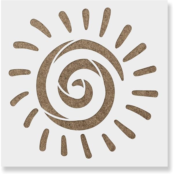 Amazon.com : Aztec Sun Stencil Template for Walls and Crafts - Reusable  Stencils for Painting in Small & Large Sizes : Arts, Crafts & Sewing
