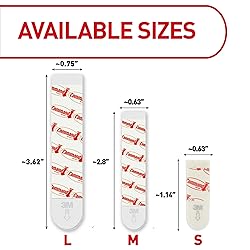 Command Replacement Adhesive Strips – 8 Small, 4
