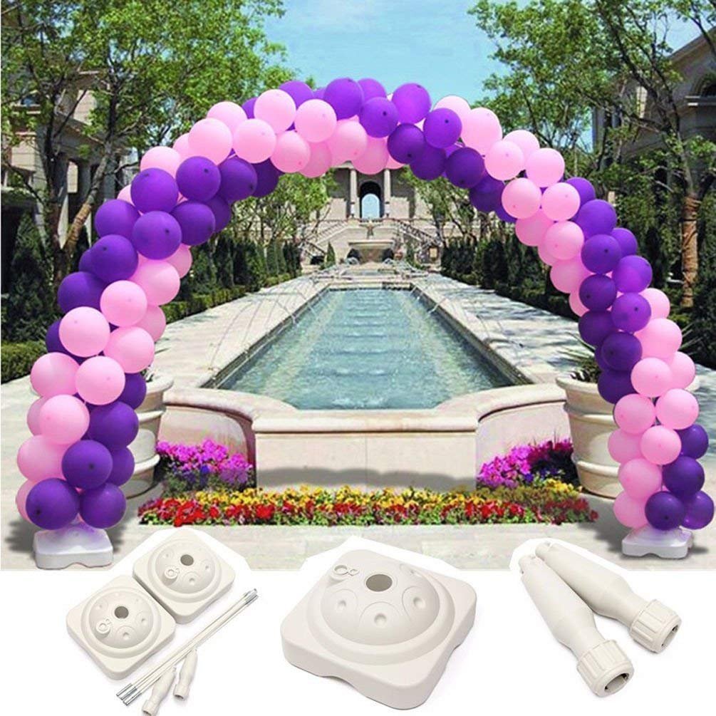 Amon Tech Balloon Arch Kit Plastic Balloon Column Stands