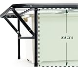Zinus SmartBase Single Bed Frame 90 x 190 cm Black 35.5 cm High with Storage view 3