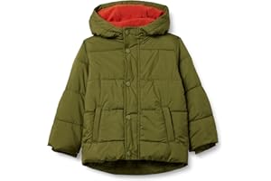 Amazon Essentials Babies, Toddlers, and Boys' Heavyweight Hooded Puffer Jacket