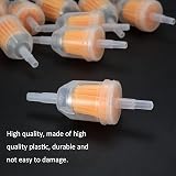 Vwoqiy 12 Pcs Gas Inline Fuel Filters 6mm 8mm Universal Motorcycle Petrol view 3
