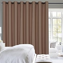 Hiasan Room Divider Blackout Curtains,Extra Wide