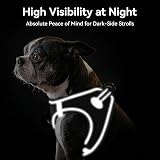 Joytale Step in Dog Harness Soft Mesh Reflective Easy Walk Vest XS XXXS Black view 5