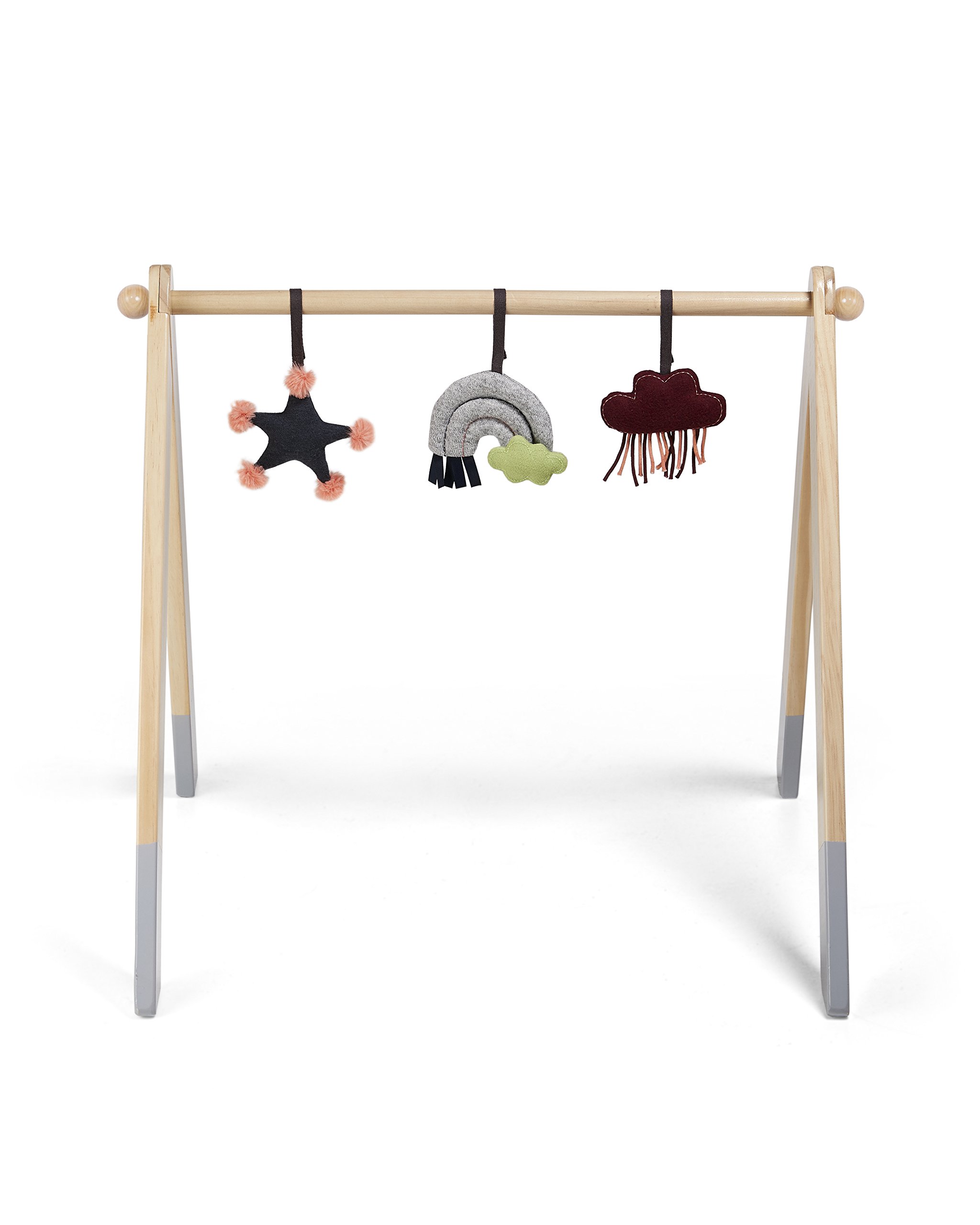 wooden baby gym mamas and papas