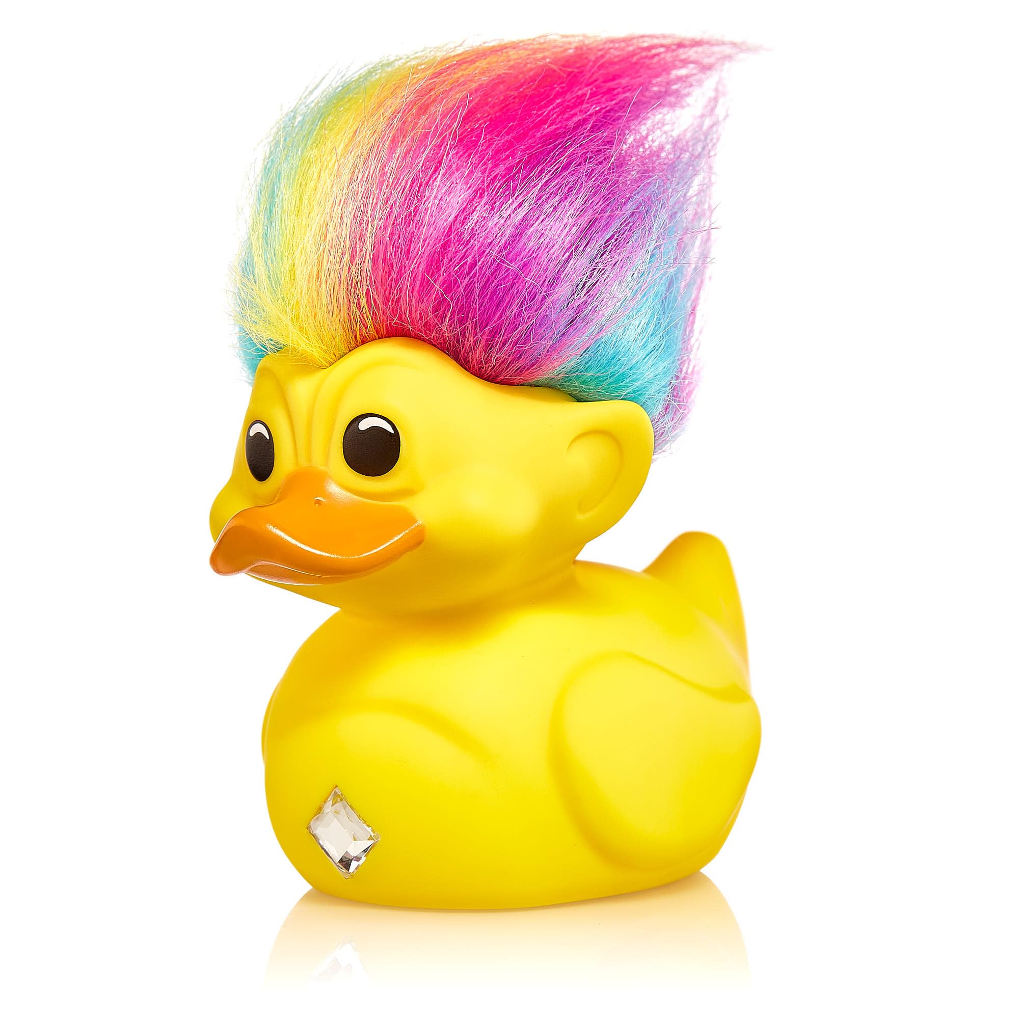 TUBBZ Boxed Edition Rainbow Troll Collectible Vinyl Rubber Duck Figure - Official Trolls Merchandise - Fantasy Nostalgia Movies, TV & Games