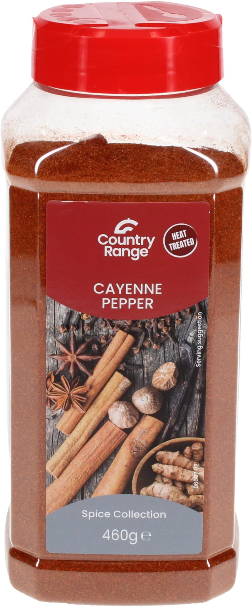 Country Range Cayenne Pepper 460g - Premium Quality Spice for Cooking