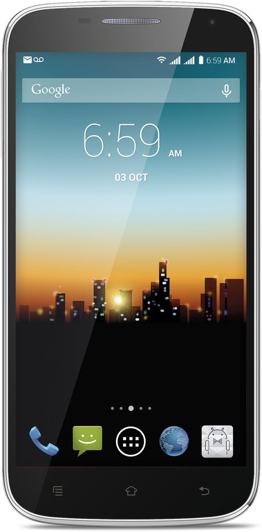 Posh Mobile Orion Max X550a - 4G Android Smartphone, GSM Unlocked, 5.5" Display, Dual Sim, Quad Core, 8MP Camera, 1 Year USA Warranty - Black