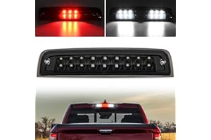 Nilight Third Brake Light High Mount 3rd Stop Reverse Cargo LED Lighting Replacement for 2009-2017 Dodge Ram 1500 2500 2010-2