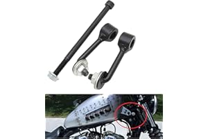 LisylineAuto 2 Inch Motorcycle Gas Tank Lift Motorcycle 2" Tank Lift Riser Kit Fit for Harley Sportster Nightsters Iron 883 XL883 1200 48 72 1995-UP Replacement Gas Tank Lift Rising Kit