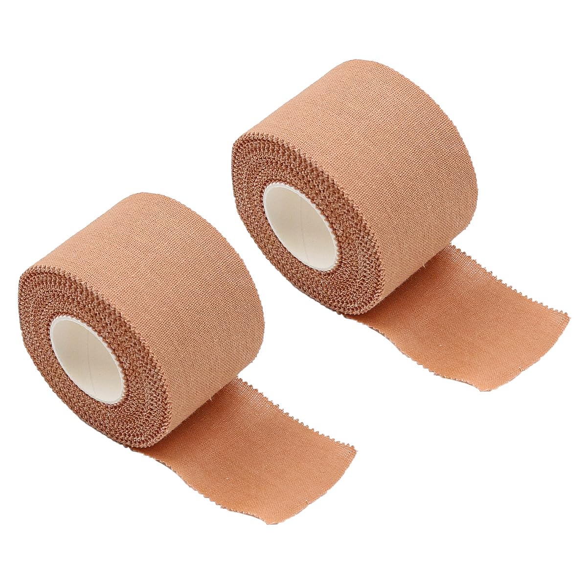 Alnicov 2 Rolls Zinc Oxide Tape for Sports Easy Tear Sports Strapping Tape for Football for First Aid Sports Ankle
